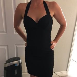 Black dress cocktail